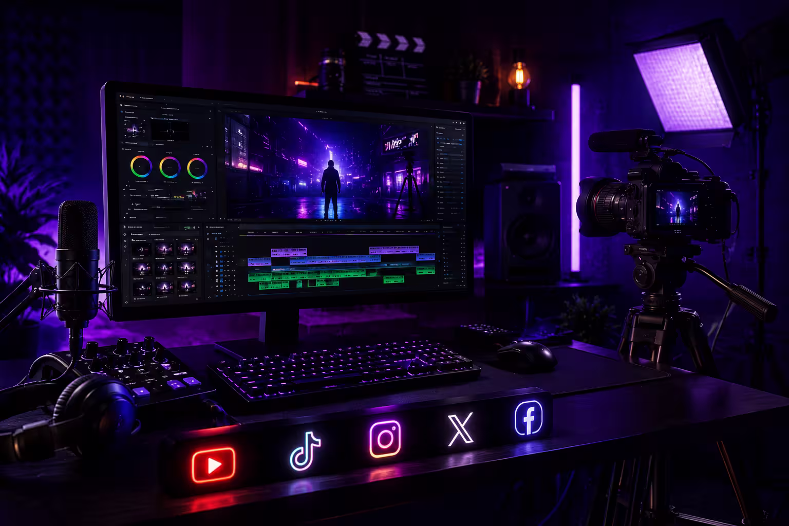 Creacion de guiones, contenido para redes sociales, edicion videos y miniaturas portadas personalizadas